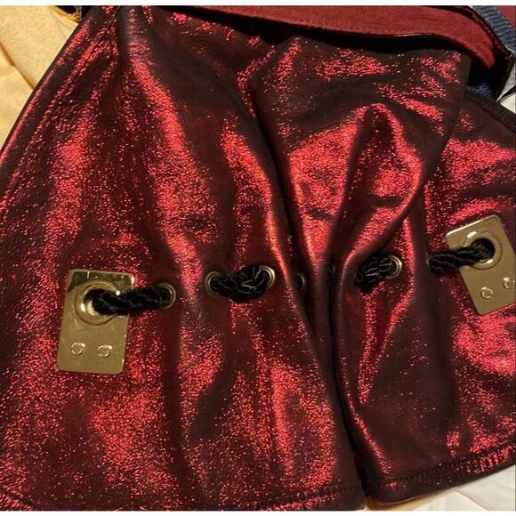 Louis Vuitton Epices Kalahari Monogram Hobo Bag Burgundy Leather Limited Edition - Picture 12 of 16